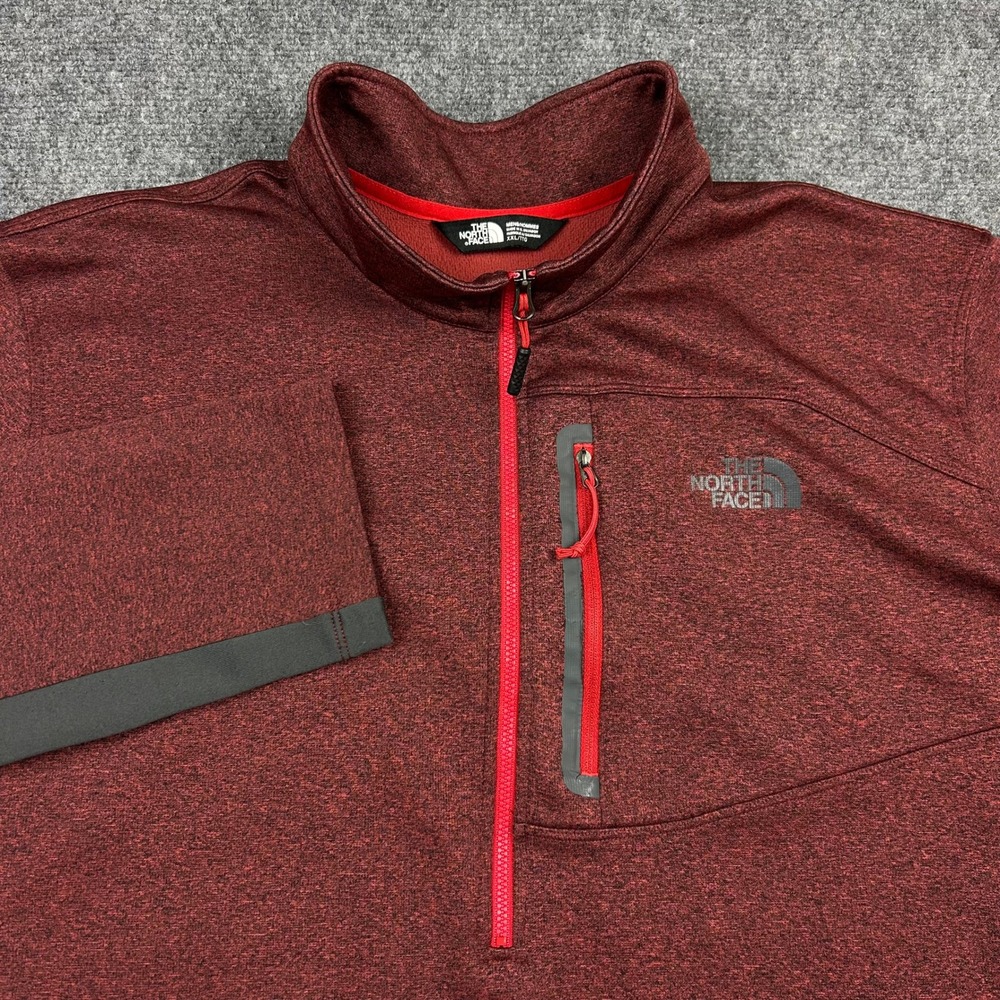 The North Face Cugo Canyonland Half Zip Pullover Mens XXL Burgundy Top Gorpcore